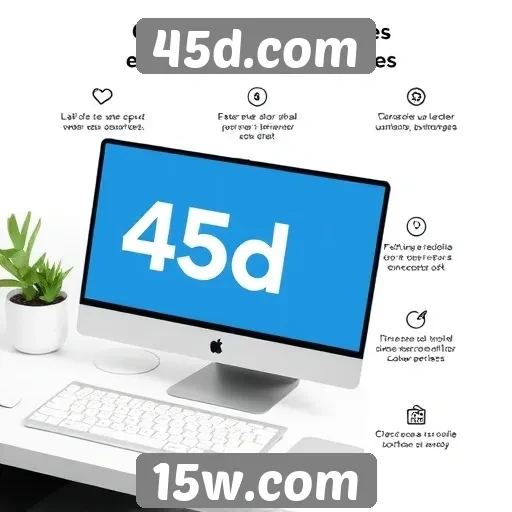 Análise das principais funcionalidades do site 45d.com
