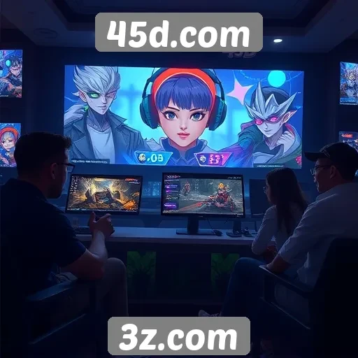 Como o 45d.com se destaca no mercado de games