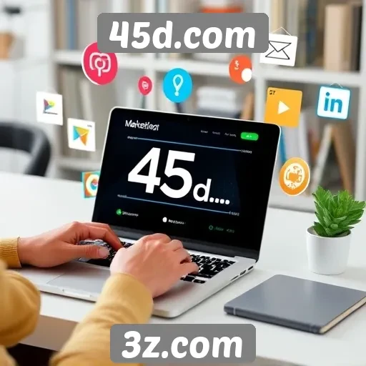 Estratégias de marketing digital do 45d.com