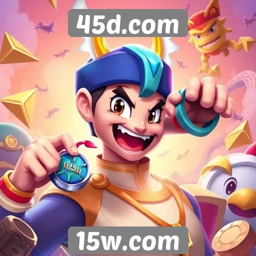 Exploração dos jogos populares disponíveis em 45d.com
