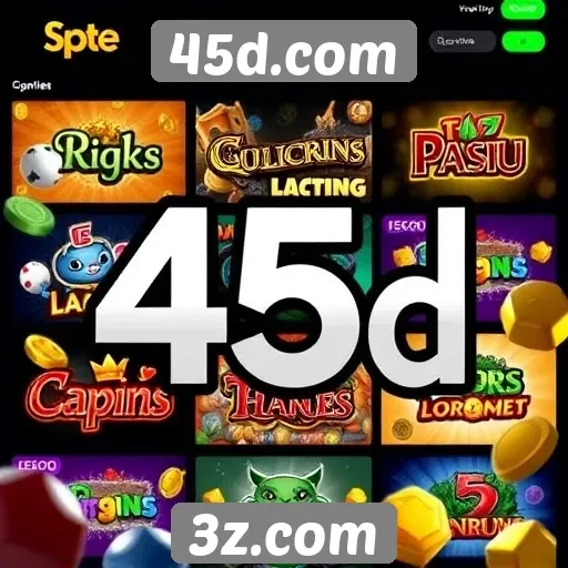 Avaliação dos jogos disponíveis no 45d.com
