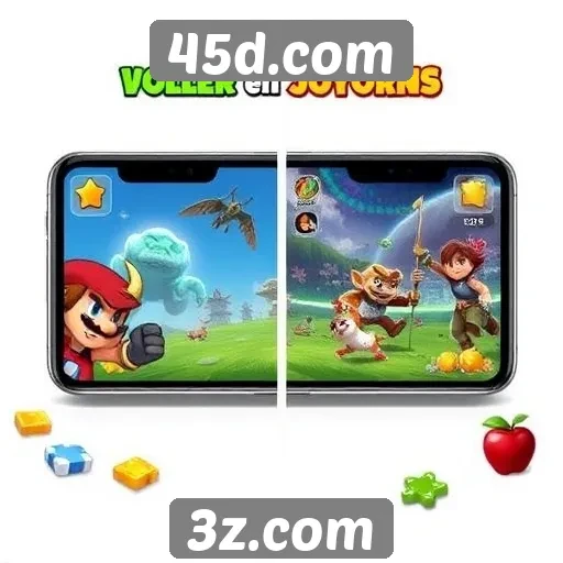 Comparativo de jogos mobile e desktop em 45d.com